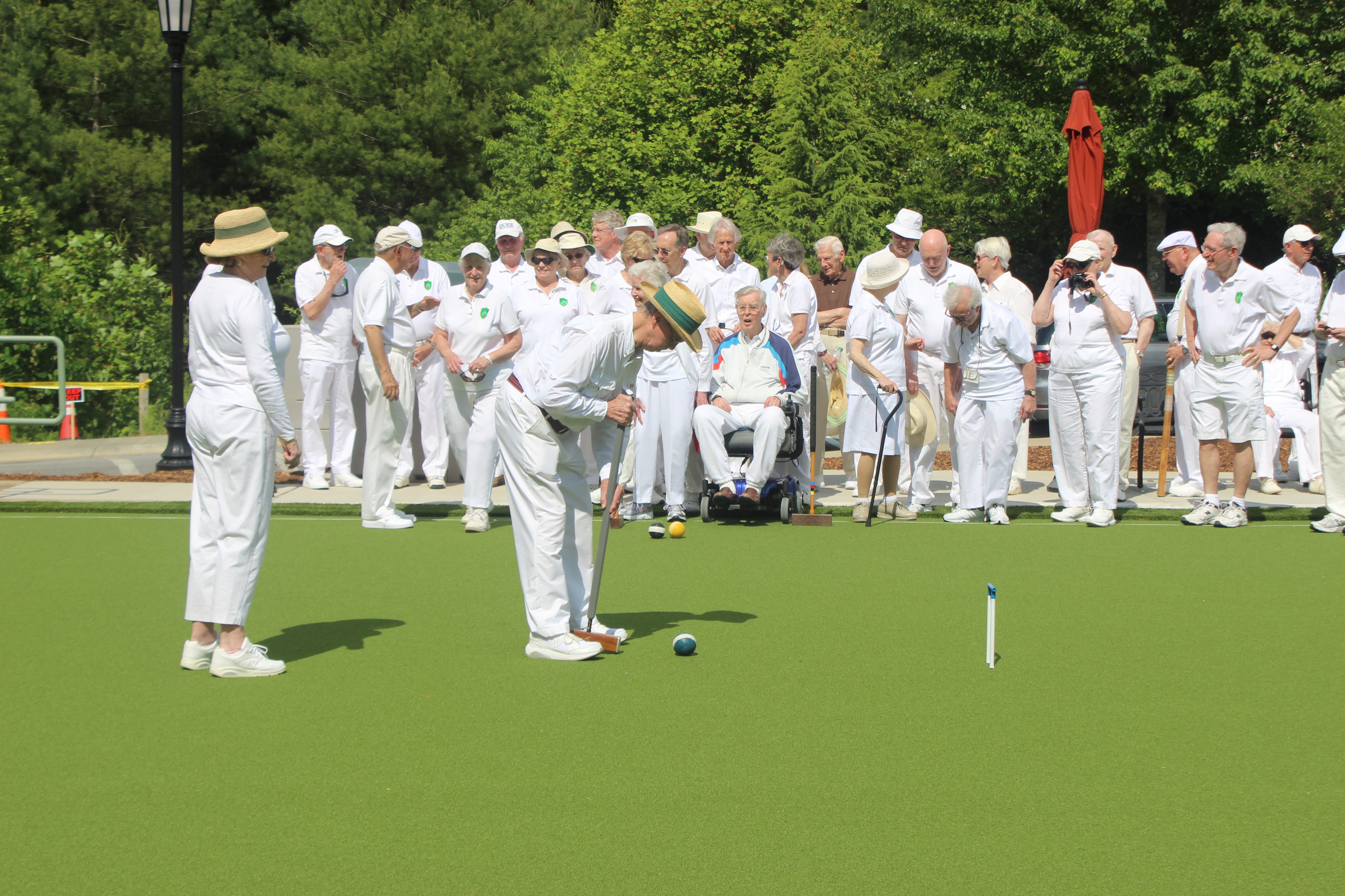 Deerfield Retirement Community Opens Croquet Court